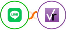 LINE + VerticalResponse Integration