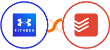 MapMyFitness + Todoist Integration