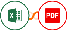 Microsoft Excel + PDF Blocks Integration