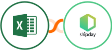 Microsoft Excel + Shipday Integration