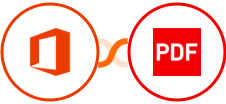 Microsoft Office 365 + PDF Blocks Integration