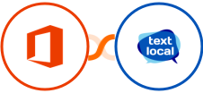 Microsoft Office 365 + Textlocal Integration