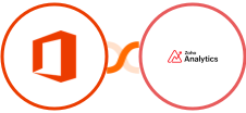 Microsoft Office 365 + Zoho Analytics Integration