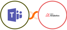 Microsoft Teams + Zoho Analytics Integration