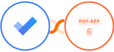 Microsoft To-Do + PDF-App Integration