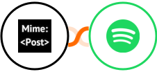 MimePost + Spotify Integration