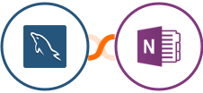 MySQL + OneNote Integration