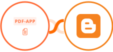 PDF-App + Blogger Integration