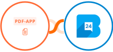 PDF-App + Bulk24SMS Integration