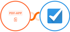 PDF-App + Checkfront Integration