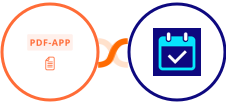 PDF-App + DaySchedule Integration