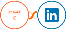 PDF-App + LinkedIn Integration