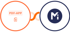 PDF-App + Mightyforms Integration