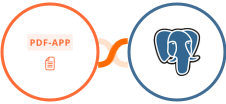PDF-App + PostgreSQL Integration