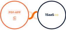 PDF-App + 1SaaS.co Integration