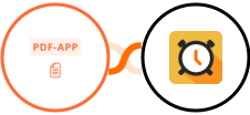 PDF-App + Scheduler Integration