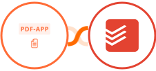 PDF-App + Todoist Integration