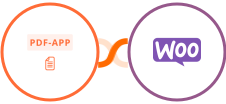 PDF-App + WooCommerce Integration
