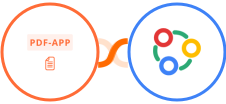 PDF-App + Zoho Connect Integration