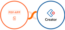 PDF-App + Zoho Creator Integration