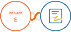 PDF-App + Zoho Sign Integration
