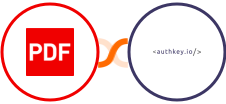 PDF Blocks + Authkey Integration