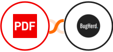 PDF Blocks + BugHerd Integration