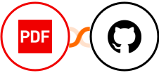 PDF Blocks + GitHub Integration