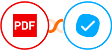 PDF Blocks + MeisterTask Integration