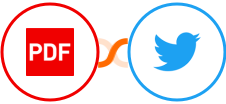 PDF Blocks + Twitter (Legacy) Integration