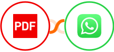 PDF Blocks + WhatsApp Integration