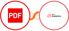 PDF Blocks + Zoho Analytics Integration