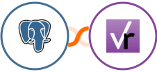 PostgreSQL + VerticalResponse Integration