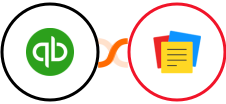 QuickBooks Commerce + Zoho Notebook Integration