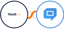 1SaaS.co + HelpCrunch Integration
