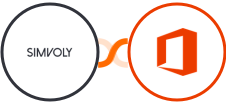Simvoly + Microsoft Office 365 Integration