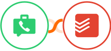Slybroadcast + Todoist Integration