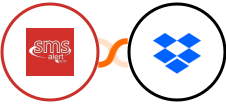 SMS Alert + Dropbox Integration