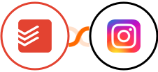 Todoist + Instagram for business Integration