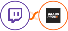 Twitch + BrandPros Integration