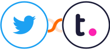 Twitter (Legacy) + Teamwork Integration
