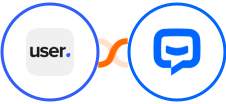 User.com + Chatbot Integration
