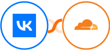 Vk.com + Cloudflare Integration