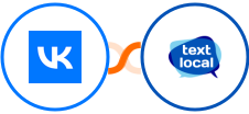 Vk.com + Textlocal Integration