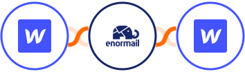 Webflow + Enormail + Webflow (Legacy) Integration