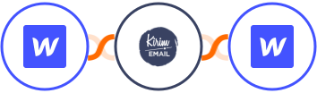 Webflow (Legacy) + Kirim.Email + Webflow Integration