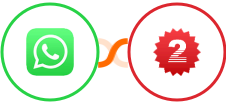 WhatsApp + 2Factor SMS Integration