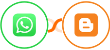 WhatsApp + Blogger Integration