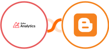 Zoho Analytics + Blogger Integration