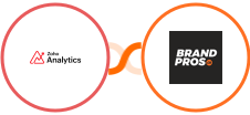 Zoho Analytics + BrandPros Integration